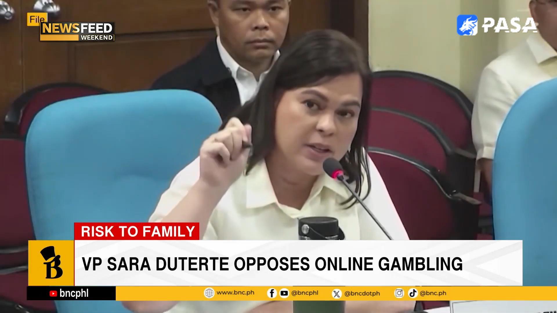 How to proceed? Philippine Vice President Duterte publicly opposes online gambling!