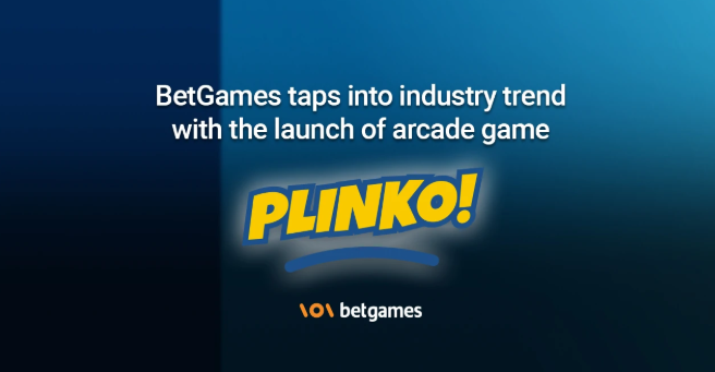 BetGames launches new version of Plinko arcade game with customizable row numbers and golden ball high multiplier rewards.
