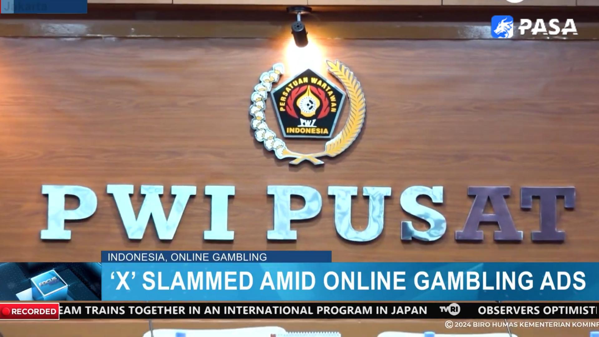 Indonesia sternly condemns online gambling advertisements!