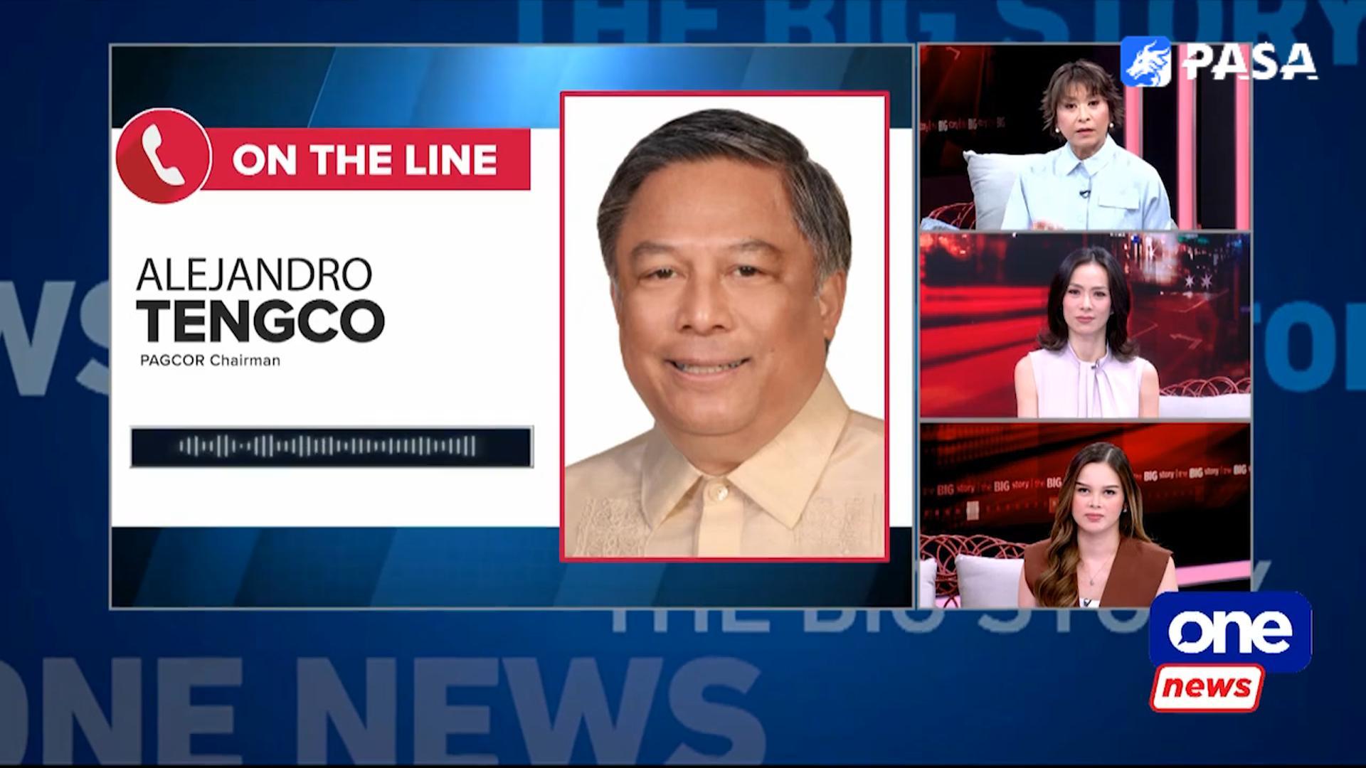 PAGCOR Chairman Tengco: A complete ban on online gambling will be very difficult!