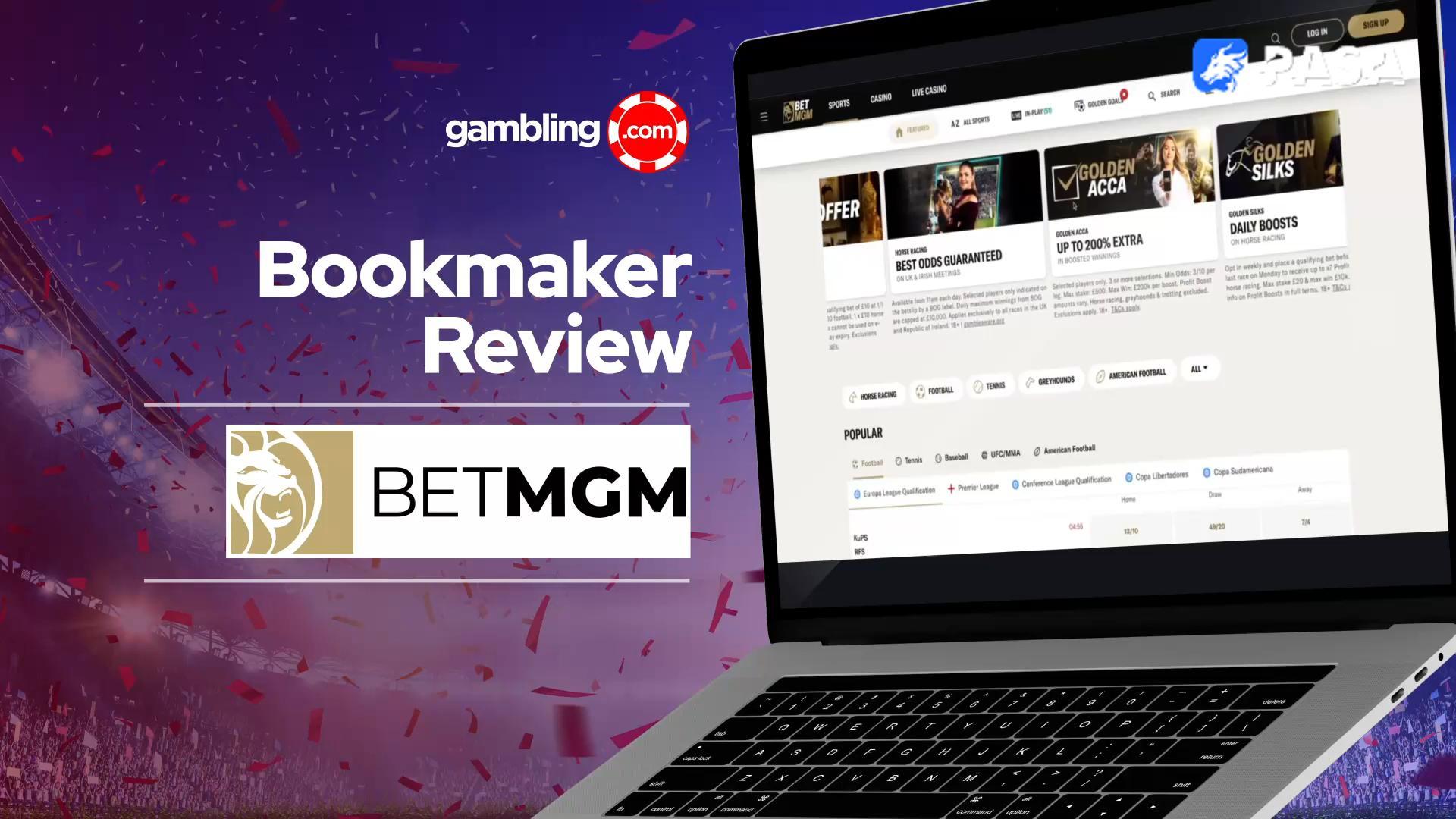 BetMGM 英国测评：足球、赛马和飞镖玩家的理想之选！