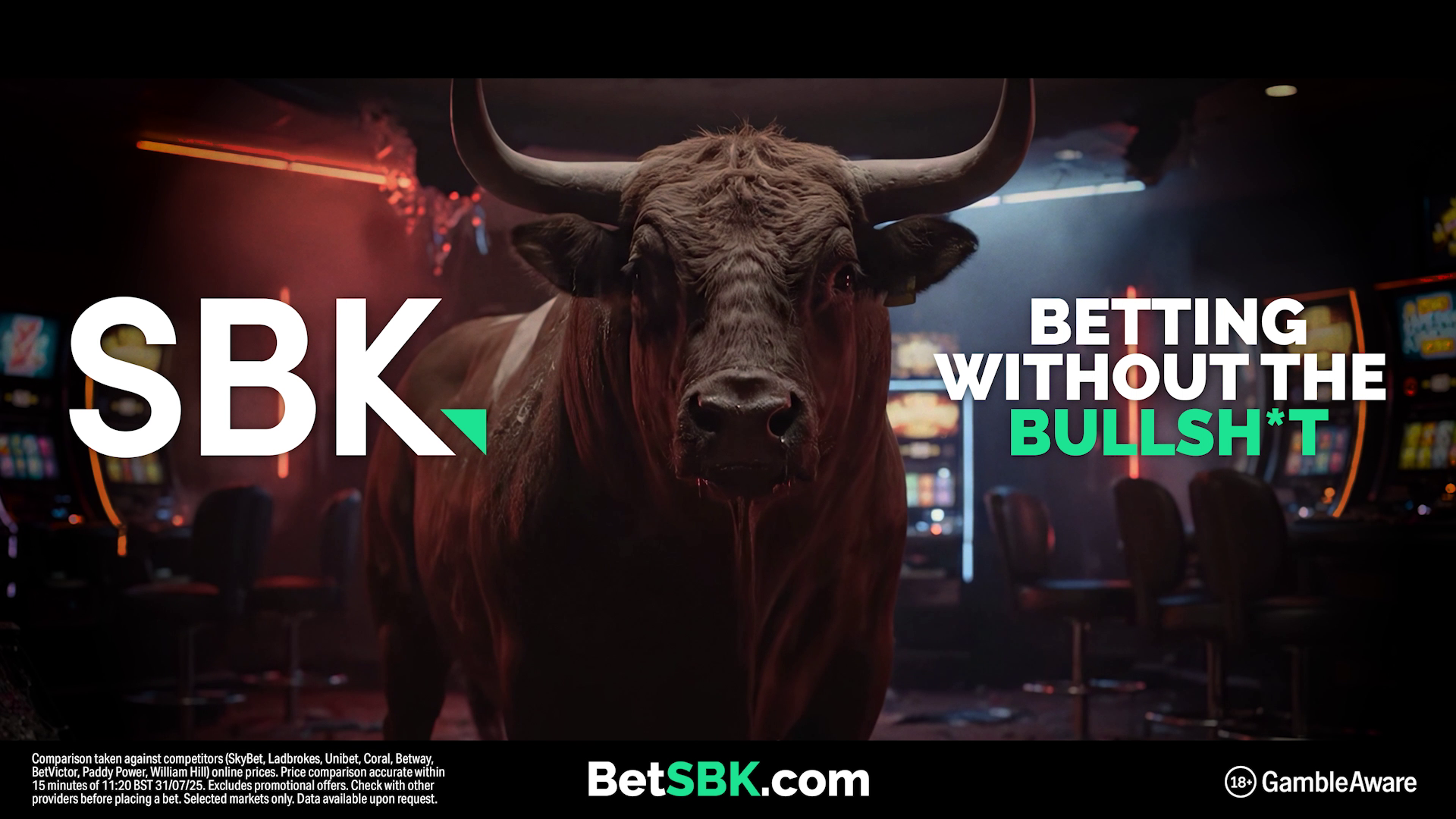 SBK and The Tenth Man launch fully AI-generated "betting without the bullshit" ad campaign