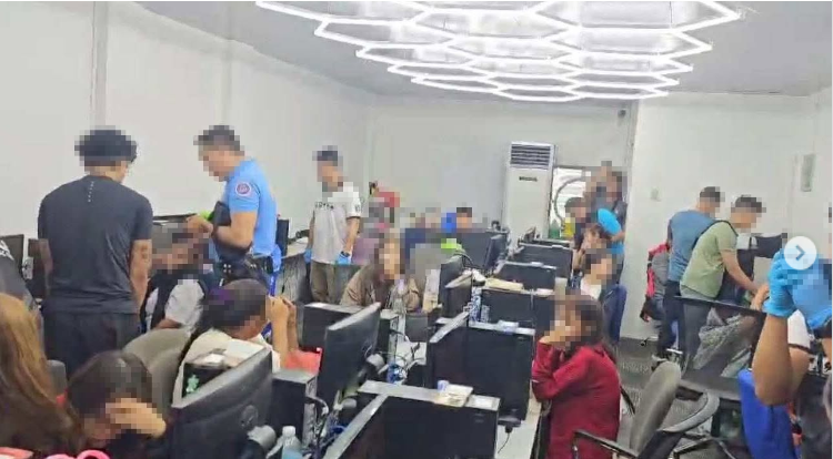 Philippine police raided the Anzhibopoluo office building, arresting 70 people involved in online fraud targeting overseas victims.