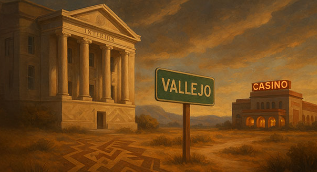 $700 million casino project in jeopardy? Federal reevaluation of the Vallejo tribe's casino qualifications in California.