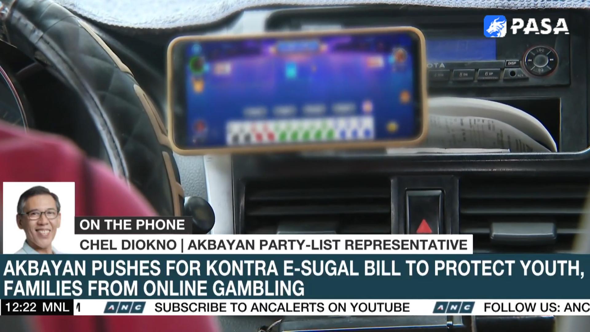 菲律賓 Akbayan 推動 kontra 電子糖法案，以保護青少年和家庭免受網路賭博的侵害