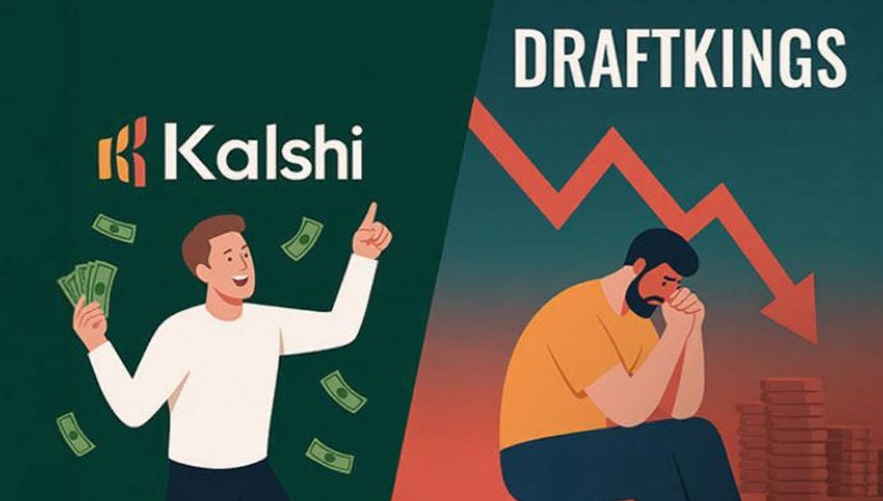 Kalshi launches Parlay same-game betting feature, causing significant decline in sports betting stocks.
