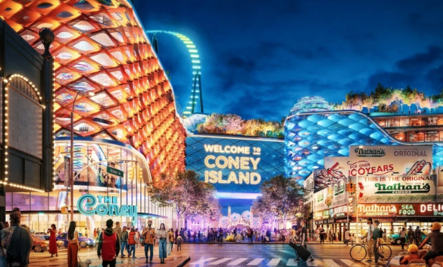 The competition for casino licenses in New York is fierce, with the Coney Island project in Brooklyn facing challenges.