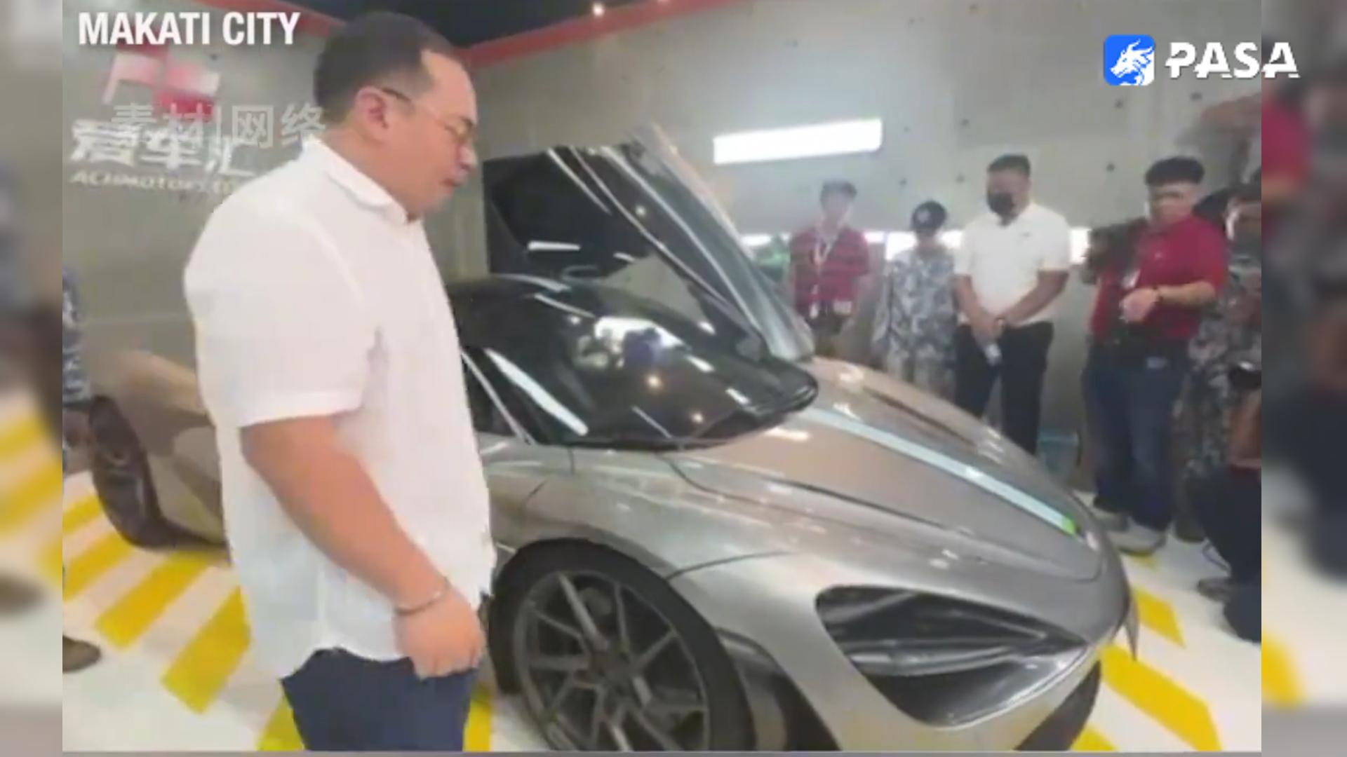 Worth 370 million! Suspected Chinese POGO executive abandons luxury car!