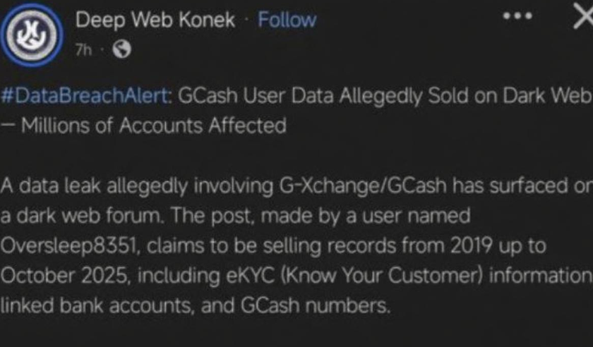 GCash Exposed for 8 Million User Data Leak