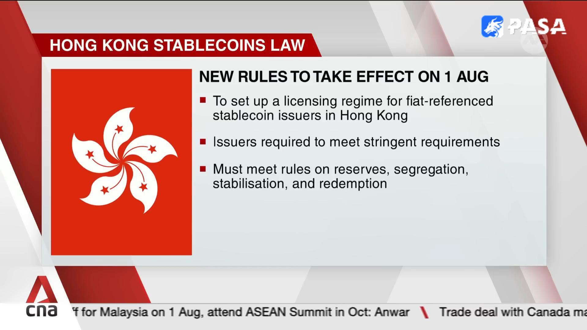 香港将于明年初发放首批稳定币牌照！