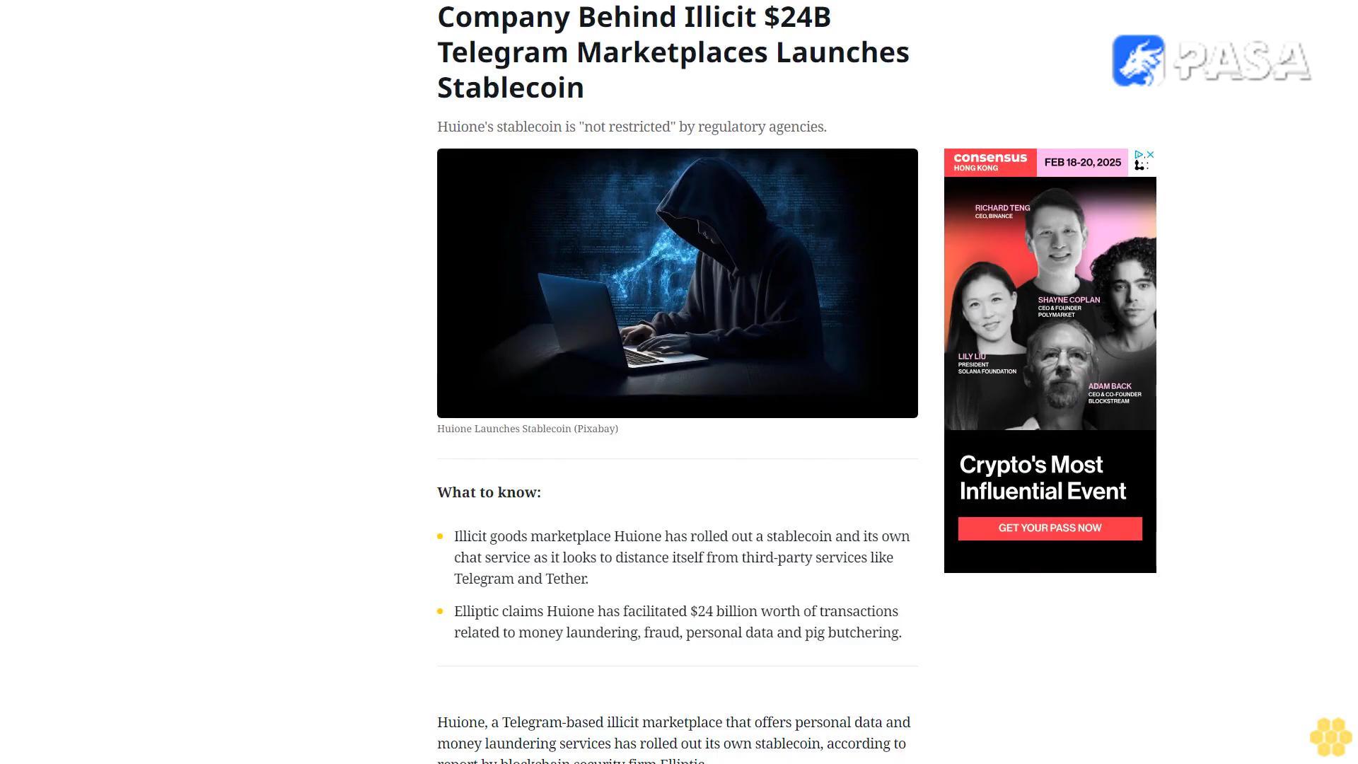 From Pig Butchering Scams to Stablecoins: Omni Involves in $24 Billion Criminal Transactions, Daring to Issue Coins Publicly?