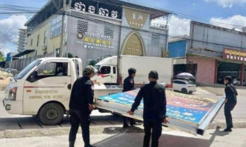 Sihanoukville escalates crackdown on online gambling ads