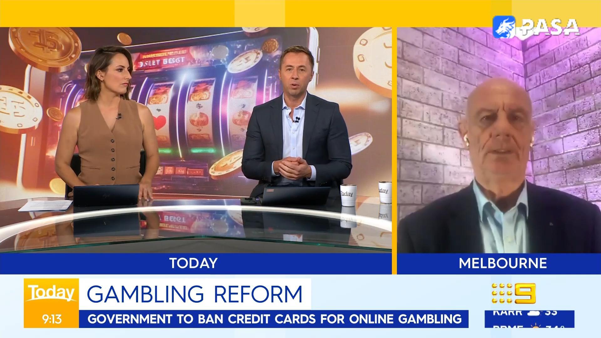 The Australian government bans the use of credit cards for online gambling!