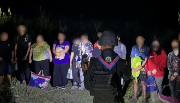 泰国边境截获 14 人 皆为被迫柬埔寨网赌管理员