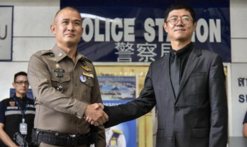 泰国警方披露佘智江遣返意愿