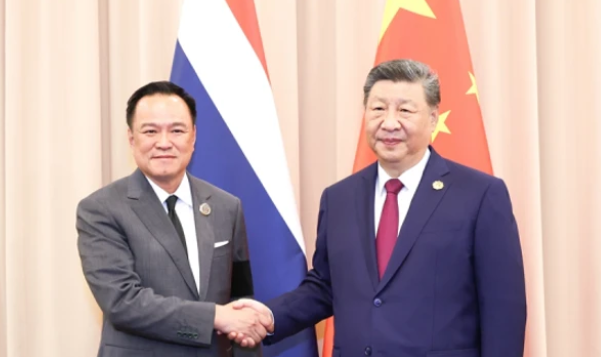泰国总理阿努廷向习近平重申不推动赌场合法化