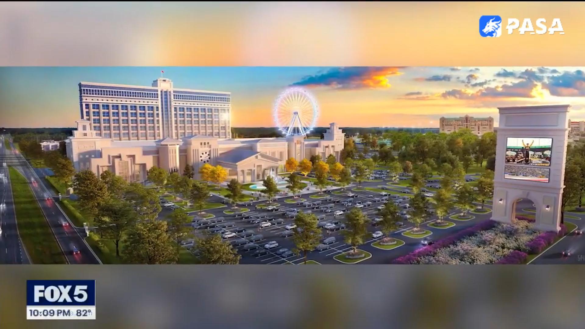 Echo Park Speedway invests billions of dollars to build a casino in Georgia!