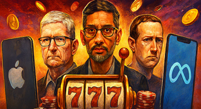 The court rejects Section 230 exemption; Apple, Google, and Meta must continue to face gambling app lawsuits.