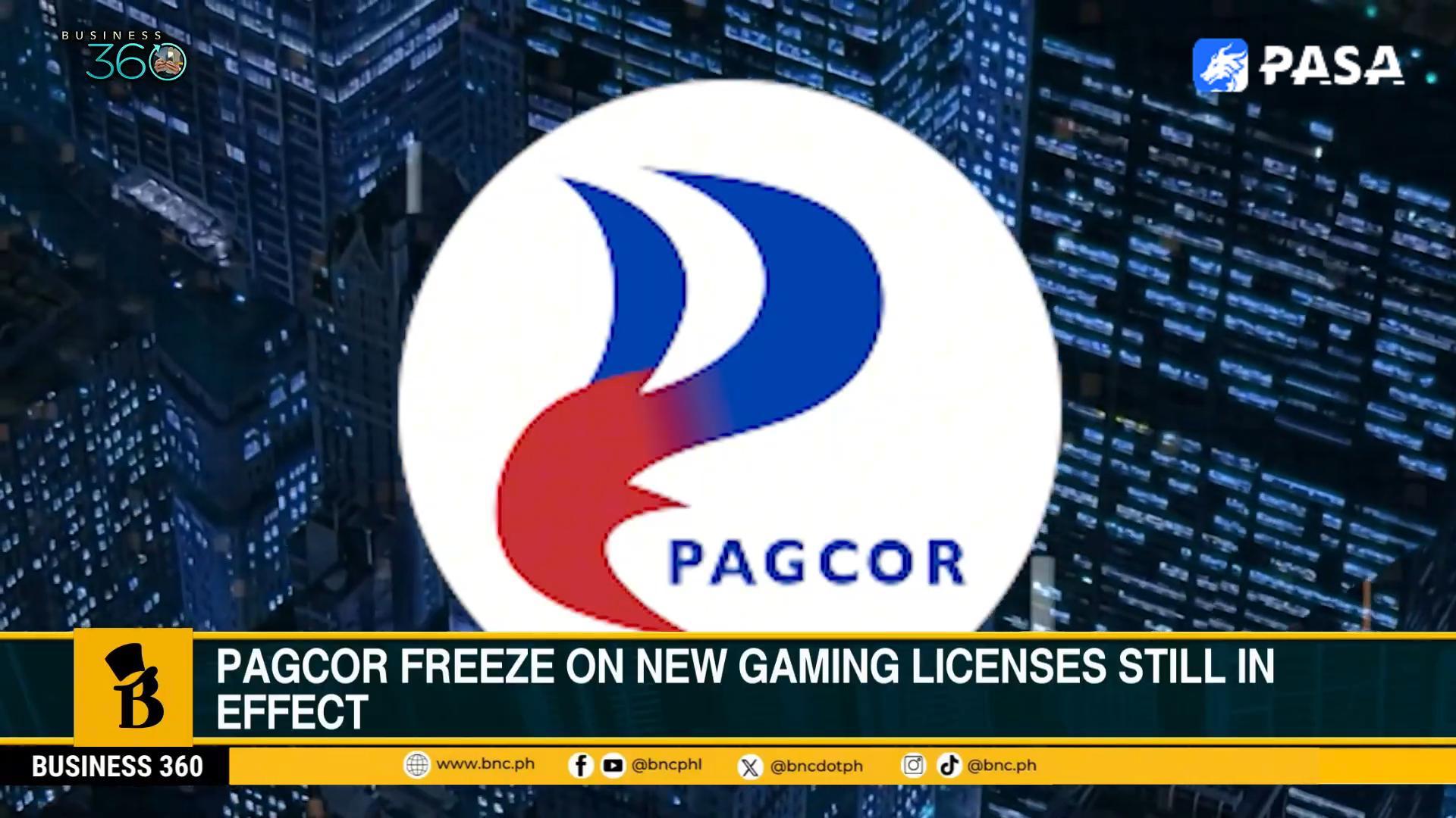 PAGCOR 凍結新博彩牌照的措施仍然有效！