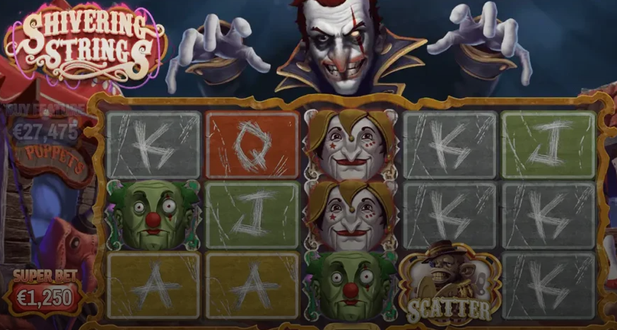 Habanero launches a new haunted-themed slot game "Shivering Strings"