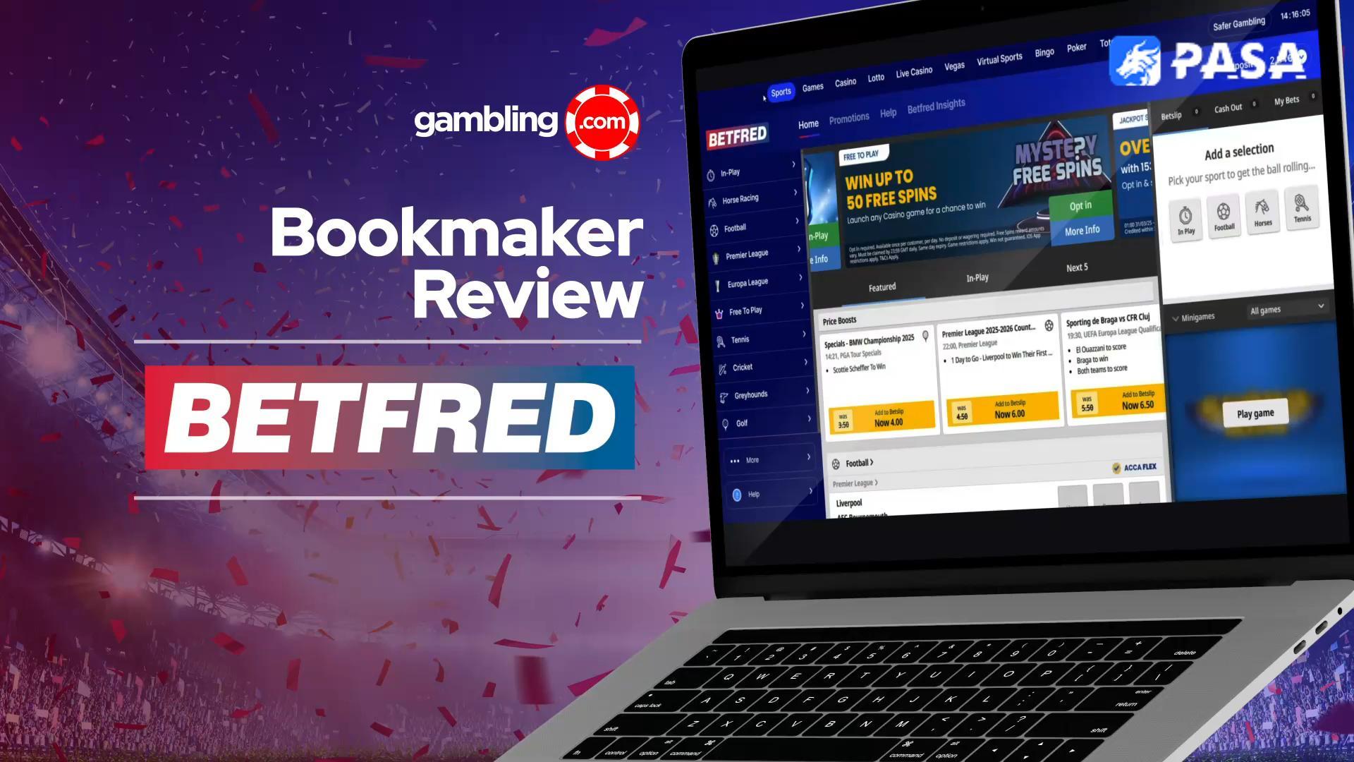 Betfred深度評測：獨家高賠率+現場直播，英國最受歡迎的平台之一！