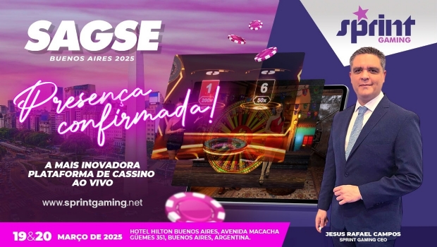 Sprint Gaming takes its innovative live casino solutions to SAGSE Latam 2025